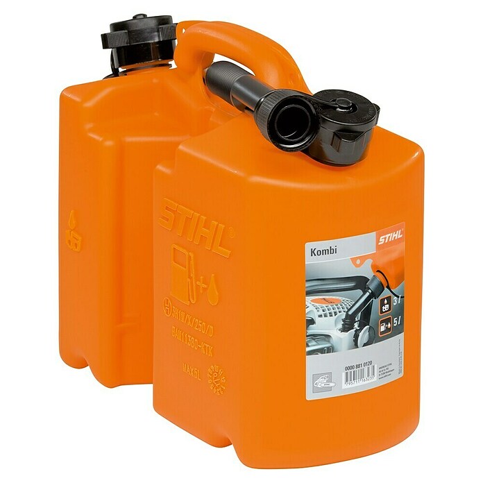 Stihl Kombi-Kanister Kombikanister (Kunststoff, Orange, 8 l) | BAUHAUS