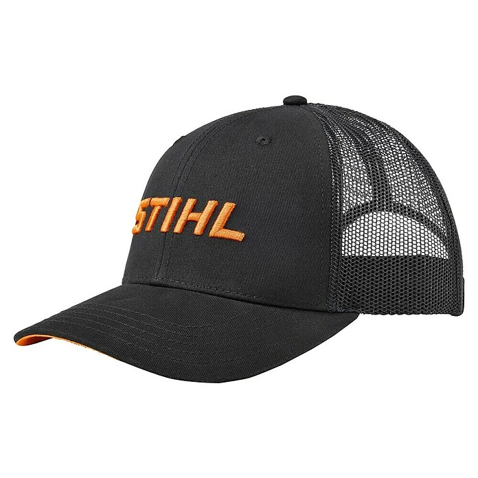 Stihl Truckerkappe (Schwarz/Orange, Textil) | BAUHAUS