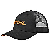 Stihl Truckerkappe (Schwarz/Orange, Textil) | BAUHAUS