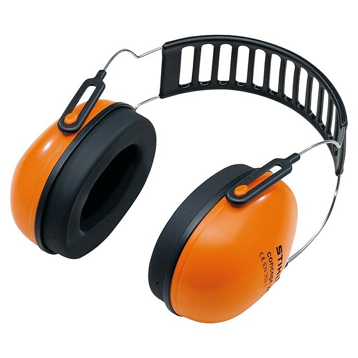 Stihl Gehörschutz Concept 24 (Schallschutz: 24 dB, Schwarz/Orange) | BAUHAUS