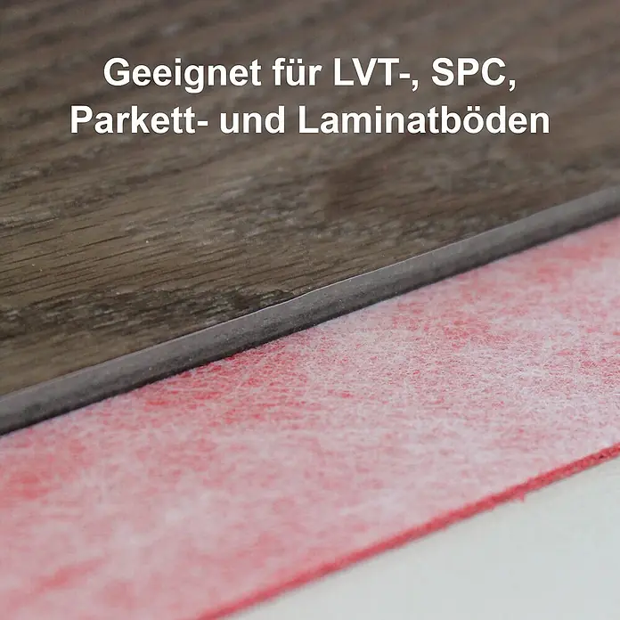 b!design Unterlagsmatte - 10 m², Stärke: 1,4 mm - Geeignet für LVT-, SPC-, Parkett- und Laminatböden. Ideal für die Verlegung verschiedener Bodenbeläge, die eine Unterlage benötigen.