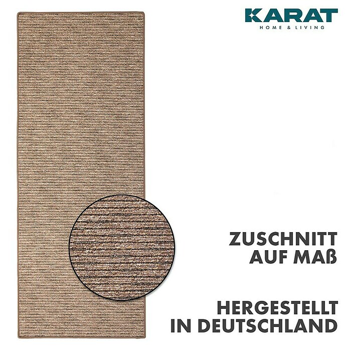 Flachgewebeteppich Geneva (Hellbraun, 200 x 100 cm, 100 % Polypropylen) | BAUHAUS