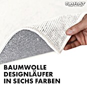Teppichläufer Azade (Elfenbein, 400 x 80 cm, 65 % Baumwolle, 35 % Polyester) | BAUHAUS