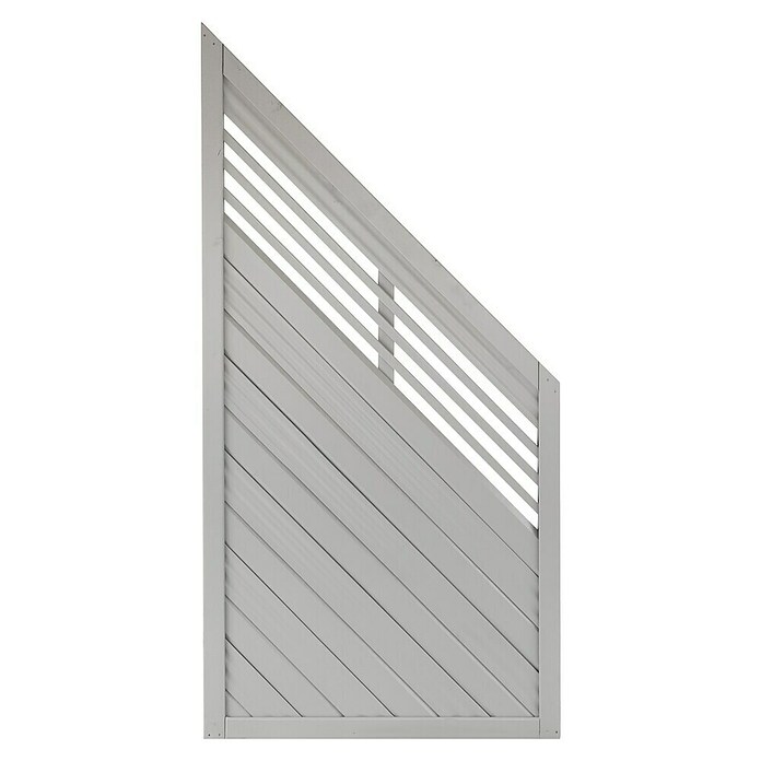 Andrewex Sichtschutzelement Lucca (90 x 90/180 cm, Holz, Grau) | BAUHAUS