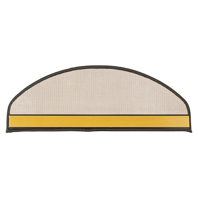 Stufenmatte Sisal (65 x 23,5 cm, Dunkelbraun, Halbrund) | BAUHAUS