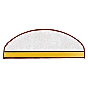 Stufenmatte Kalkutta (65 x 23,5 cm, Braun, Halbrund) | BAUHAUS