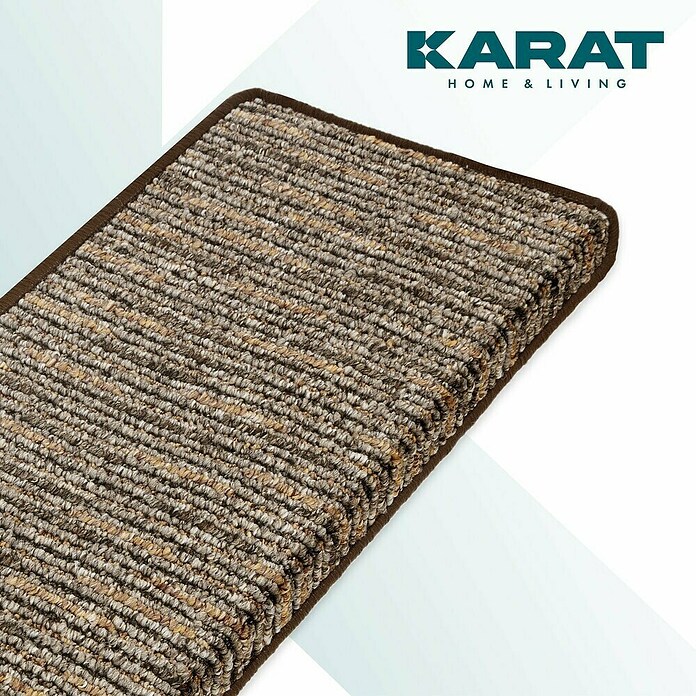 Stufenmatte Geneva (65 x 23,5 cm, Braun, Rechteck) | BAUHAUS