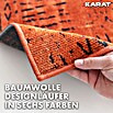 Teppichläufer Vena (Terra, 150 x 80 cm, 65 % Baumwolle, 35 % Polyester) | BAUHAUS