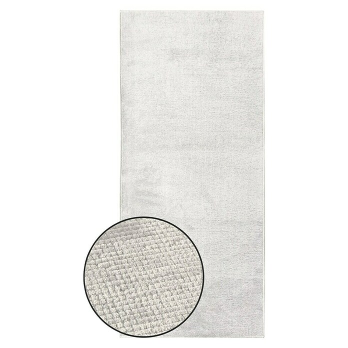 Teppichläufer Azade (Elfenbein, 400 x 80 cm, 65 % Baumwolle, 35 % Polyester) | BAUHAUS