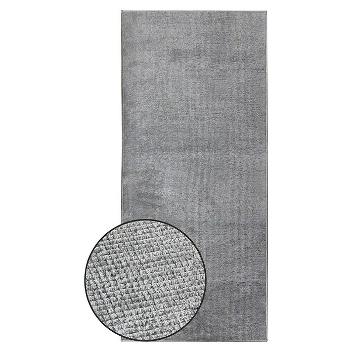 Teppichläufer Azade (Silber, 150 x 80 cm, 65 % Baumwolle, 35 % Polyester) | BAUHAUS