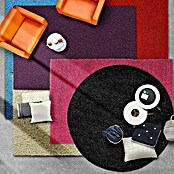 Hochflorteppich Barcelona (Schwarz, 150 x 100 cm, 100 % Polypropylen) | BAUHAUS