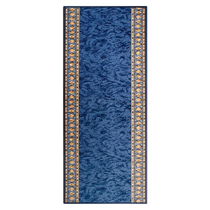 Teppichläufer Rügen (Blau, 400 x 67 cm, 100 % Polyamid) | BAUHAUS