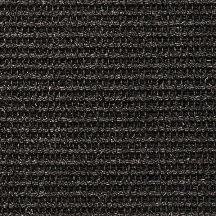 Flachgewebeteppich Sylt (Schwarz, 100 x 50 cm, 100 % Sisal) | BAUHAUS