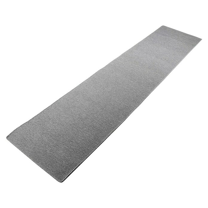 Flachgewebeteppich Kalkutta (Silber, 500 x 80 cm, 83 % Polypropylen, 17 % Naturfaser) | BAUHAUS