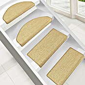 Stufenmatte Sisal (65 x 23,5 cm, Natur, Halbrund) | BAUHAUS