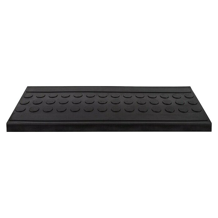 Stufenmatte Coin (65 x 25 cm, 100 % Gummi, Schwarz) | BAUHAUS