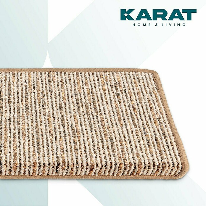 Stufenmatte Geneva (65 x 23,5 cm, Beige, Rechteck) | BAUHAUS