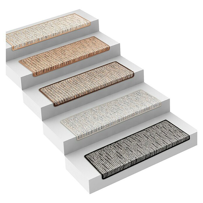 Stufenmatte Geneva (65 x 23,5 cm, Beige, Rechteck) | BAUHAUS