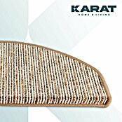 Stufenmatte Geneva (65 x 23,5 cm, Beige, Halbrund) | BAUHAUS