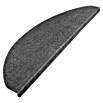 Stufenmatte Leipzig (64 x 21 cm, Grau, Halbrund) | BAUHAUS