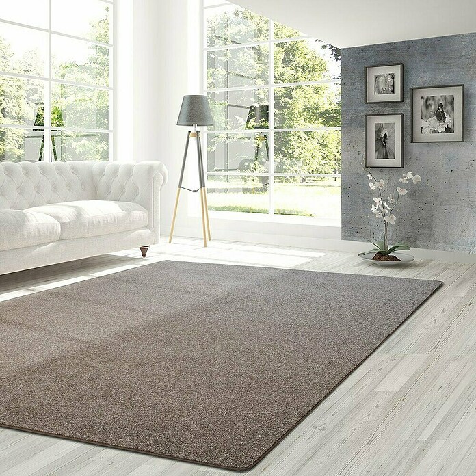Kurzflorteppich Lyon (Braun, 250 x 100 cm, 100 % Polypropylen) | BAUHAUS