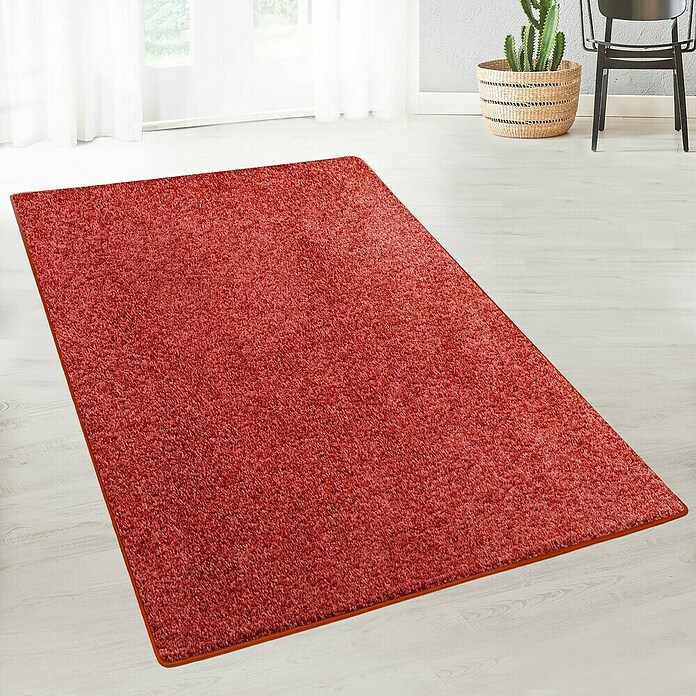 Hochflorteppich Bali (Rot, 200 x 200 cm, 100 % Polypropylen) | BAUHAUS