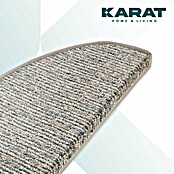 Stufenmatte Geneva (65 x 23,5 cm, Silber, Halbrund) | BAUHAUS