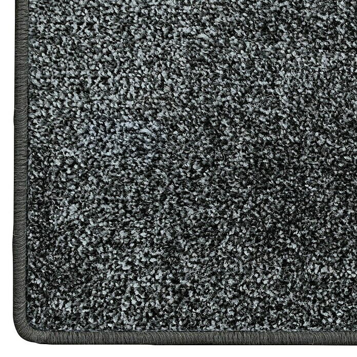 Kurzflorteppich Lyon (Schwarz, 200 x 150 cm, 100 % Polypropylen) | BAUHAUS