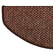 Stufenmatte Kalkutta (65 x 23,5 cm, Braun, Halbrund) | BAUHAUS