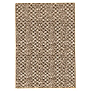 Flachgewebeteppich Kalkutta (Natur, 100 x 100 cm, 83 % Polypropylen, 17 % Naturfaser)