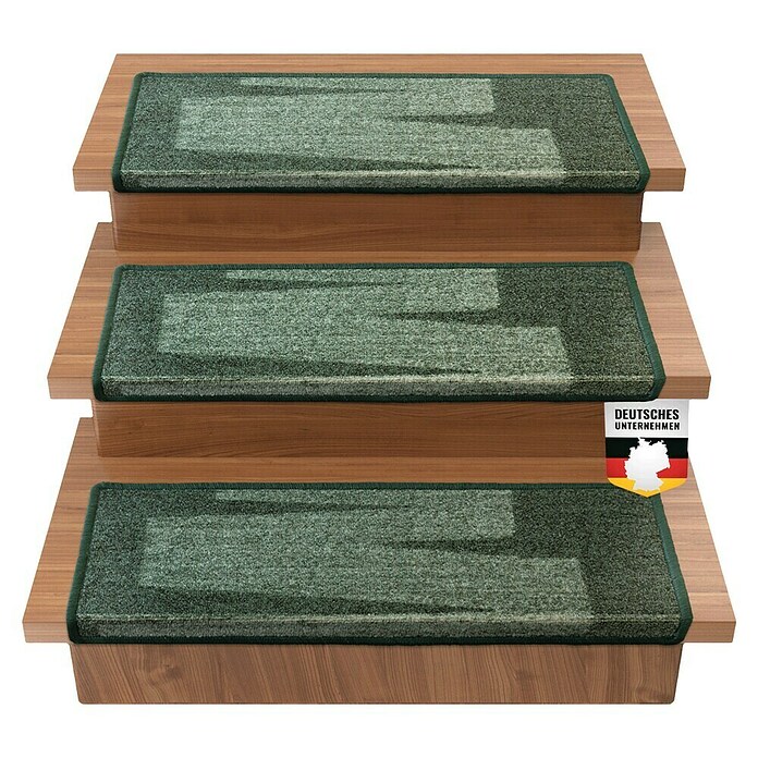 Stufenmatte Veneto (65 cm x 23,5 cm x 8,5 mm, Grün, Rechteck) | BAUHAUS
