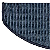Stufenmatte Sisal (65 x 23,5 cm, Blau, Halbrund) | BAUHAUS