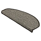 Stufenmatte Sisal (65 x 23,5 cm, Grau, Halbrund) | BAUHAUS