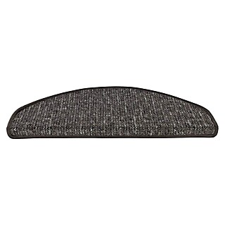 Stufenmatte Alto (65 cm x 23,5 cm x 8 mm, Anthrazit, Halbrund)