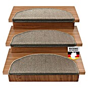 Stufenmatte London (65 x 24,5 cm, Braun, Halbrund) | BAUHAUS