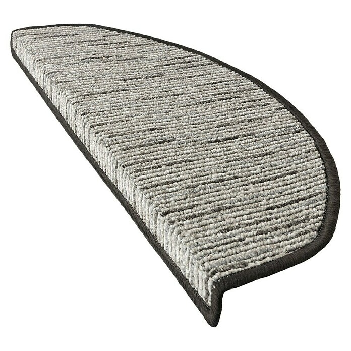 Stufenmatte Geneva (65 x 23,5 cm, Anthrazit, Halbrund) | BAUHAUS