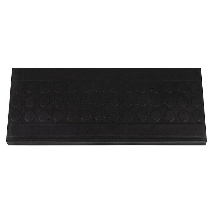 Stufenmatte Coin (65 x 25 cm, 100 % Gummi, Schwarz) | BAUHAUS