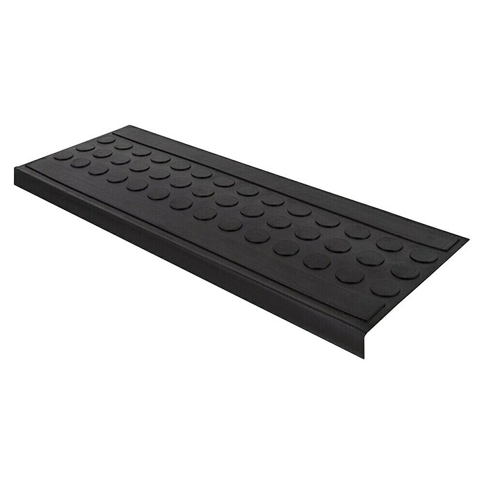 Stufenmatte Coin (65 x 25 cm, 100 % Gummi, Schwarz) | BAUHAUS