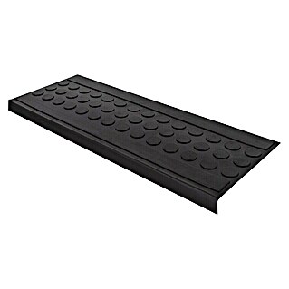 Stufenmatte Coin (75 cm x 25 cm x 10 mm, Schwarz)