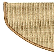 Stufenmatte Sisal (65 x 23,5 cm, Natur, Halbrund) | BAUHAUS