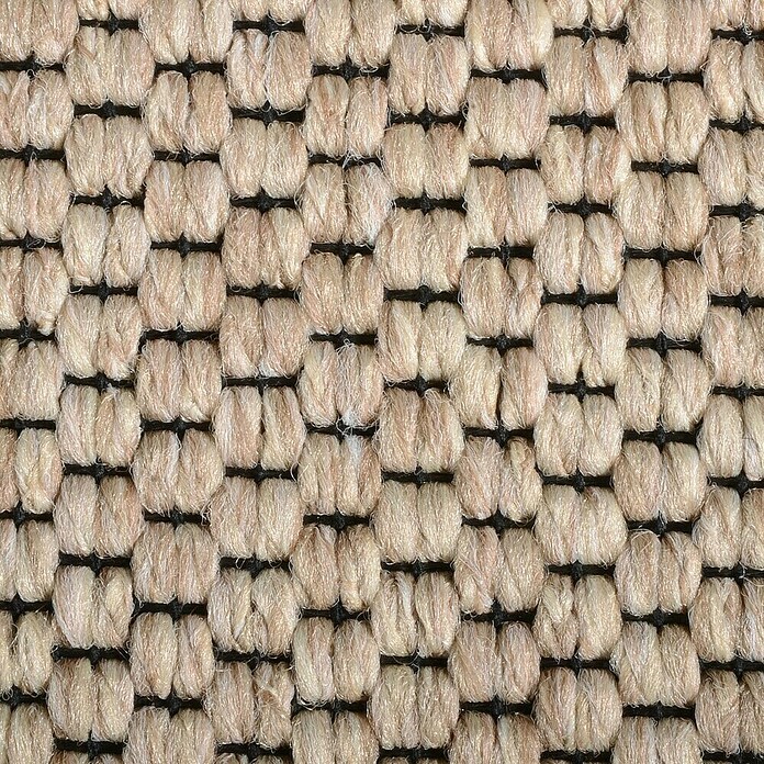 Flachgewebeteppich Kalkutta (Beige, 450 x 100 cm, 83 % Polypropylen, 17 % Naturfaser) | BAUHAUS