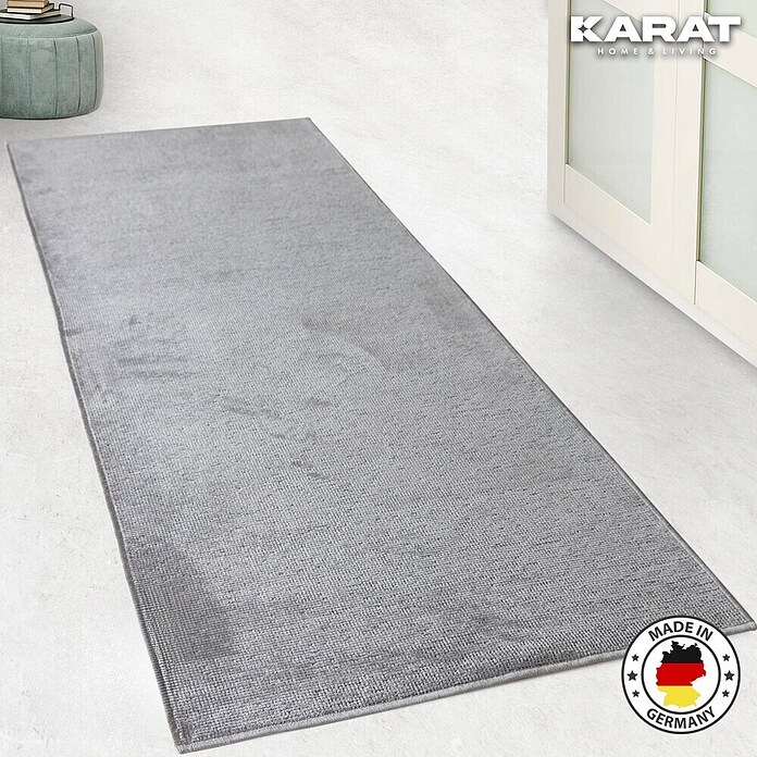 Teppichläufer Azade (Silber, 150 x 80 cm, 65 % Baumwolle, 35 % Polyester) | BAUHAUS