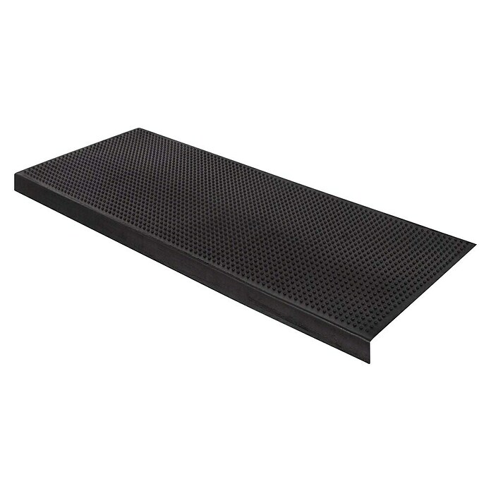 Stufenmatte Santi (75 x 25 cm, 100 % Gummi, Schwarz) | BAUHAUS