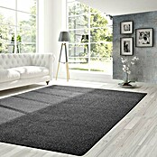 Kurzflorteppich Lyon (Schwarz, 200 x 150 cm, 100 % Polypropylen) | BAUHAUS
