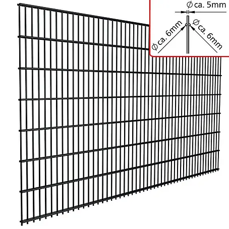 FA-Bausysteme  Mattenzaun 6/5/6 mm