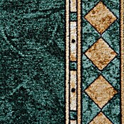 Teppichläufer Rügen (Grün, 350 x 80 cm, 100 % Polyamid) | BAUHAUS