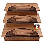 Stufenmatte Veneto (65 cm x 23,5 cm x 8,5 mm, Braun, Halbrund) | BAUHAUS