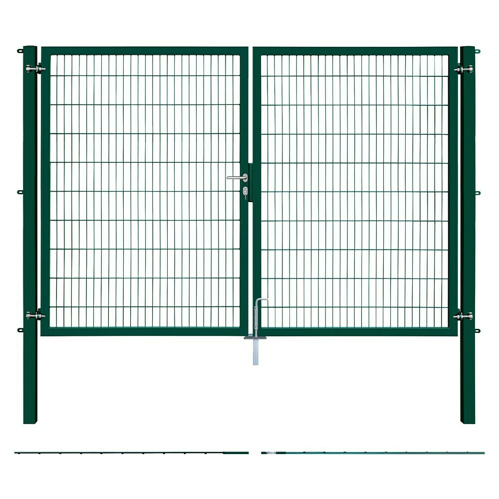 Mobilzaun / Bauzaun - Ausgleichselement Breite: 2,20 m / Höhe: 2,00 m
