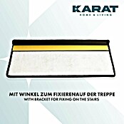 Stufenmatte Geneva (65 x 23,5 cm, Anthrazit, Rechteck) | BAUHAUS
