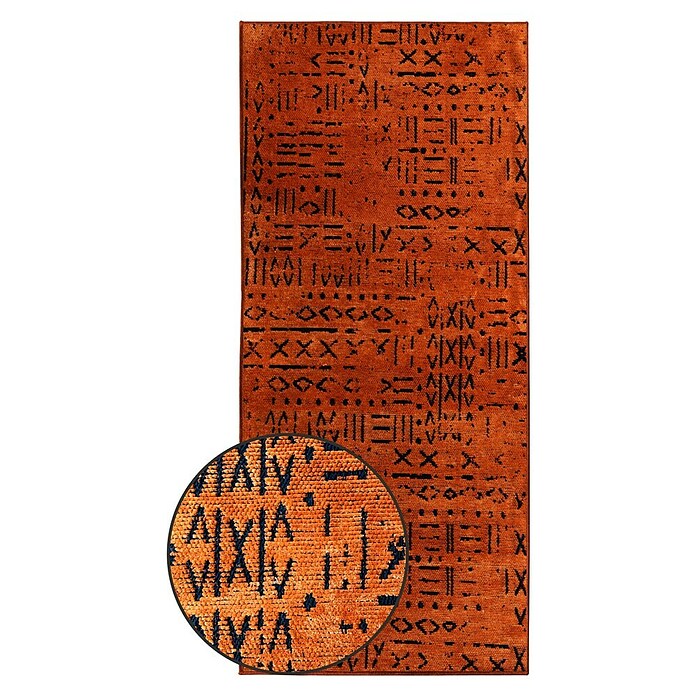 Teppichläufer Vena (Terra, 150 x 80 cm, 65 % Baumwolle, 35 % Polyester) | BAUHAUS